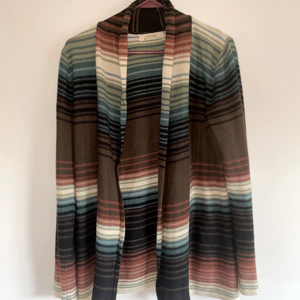 Natural Reflections Multi-color Cardigan